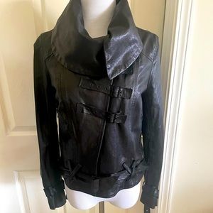 Beautiful Alice + Olivia leather jacket